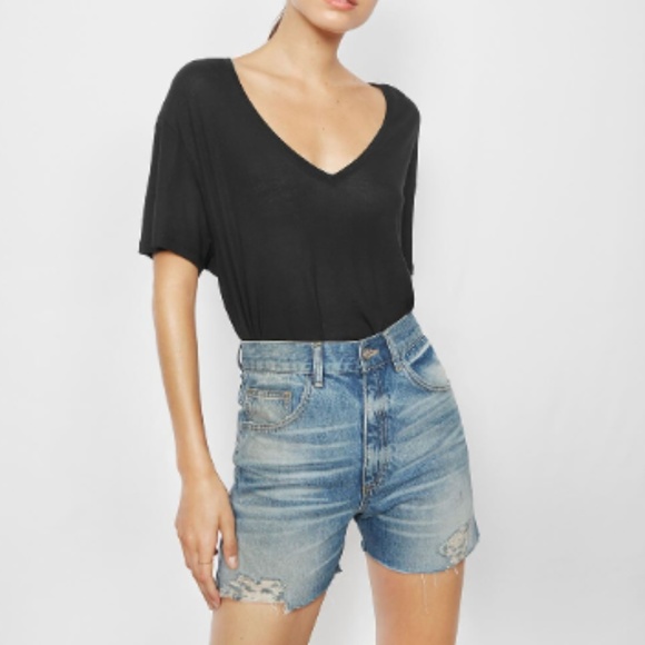 Anine Bing Pants - ANINE BING SIZE 27 CASEY DENIM SHORTS